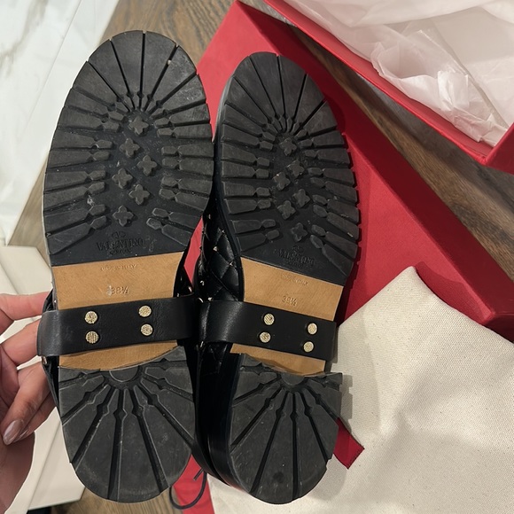 authentic Valentino Stud Combat Boots - Picture 5 of 7